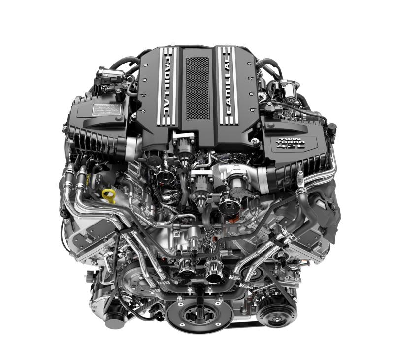 Cadillac Introduces First-Ever Twin-Turbo V-8 Engine