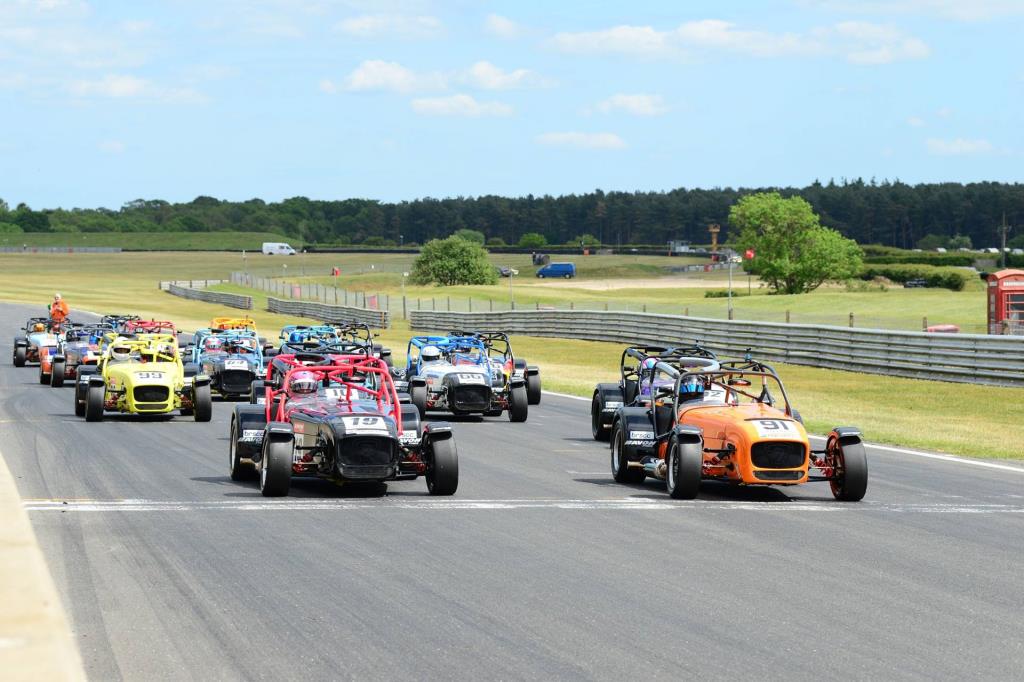 Caterham Seven Championship UK to support The British Touring Car Championship at Silverstone National Circuit