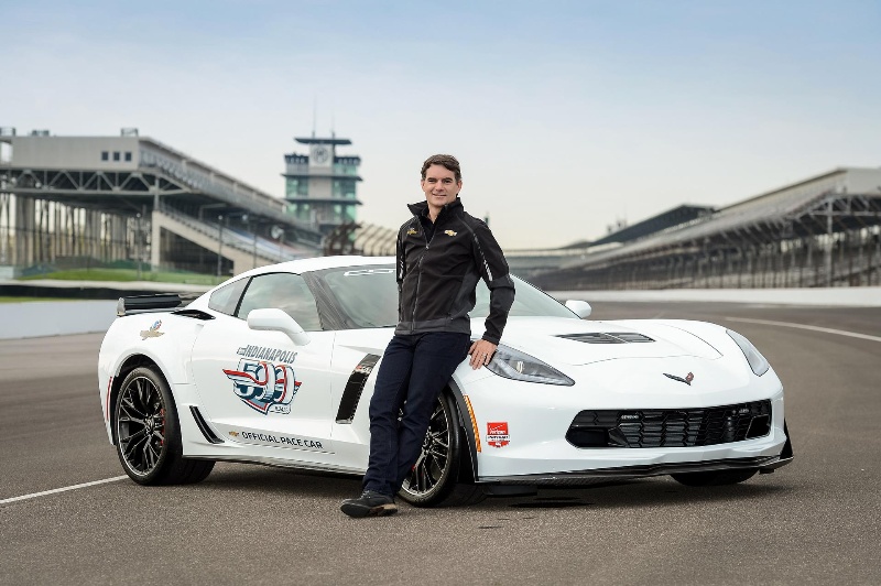 Jeff Gordon to Drive Corvette Z06 Indy 500 Pace Car