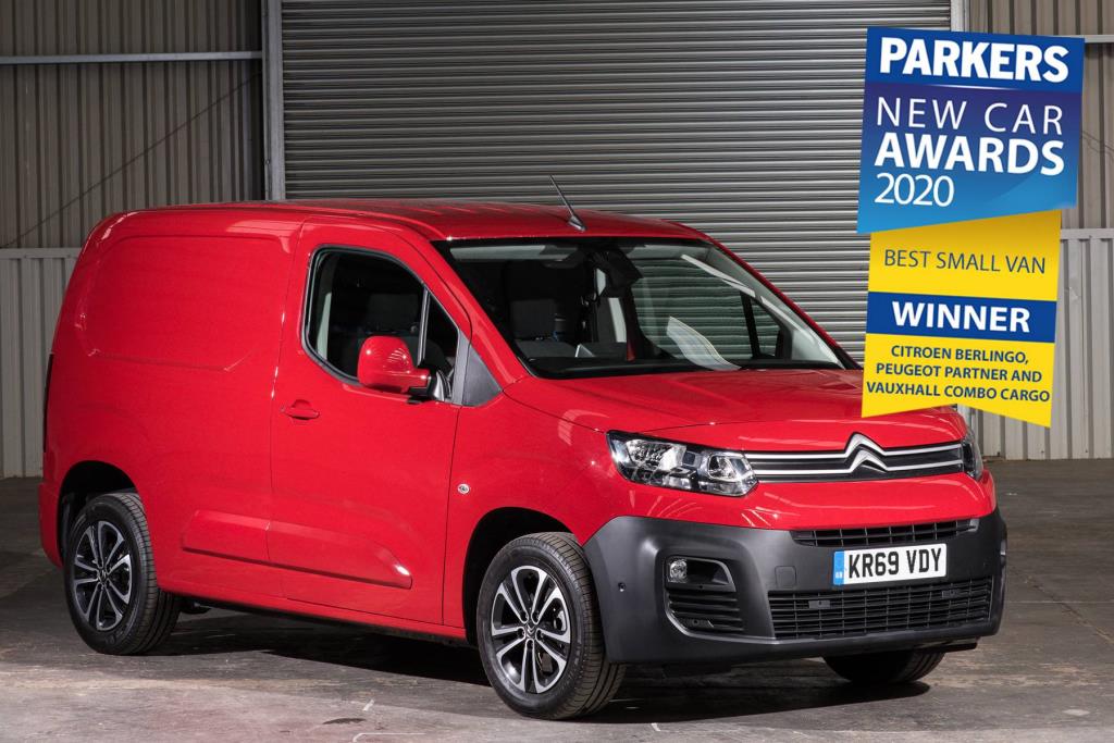 Citroën Berlingo Van Named 'Best Small Van' Parkers Awards 2020 |