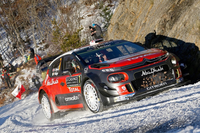 The C3 WRC Claims Its First Stage Win On The Col De Turini
