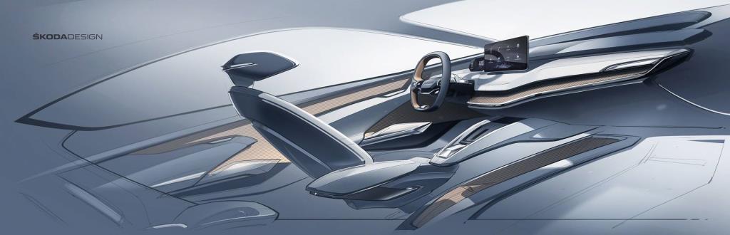 Exclusive Insight: Concept Study Škoda Vision IV Features New, Innovative Interior Concept