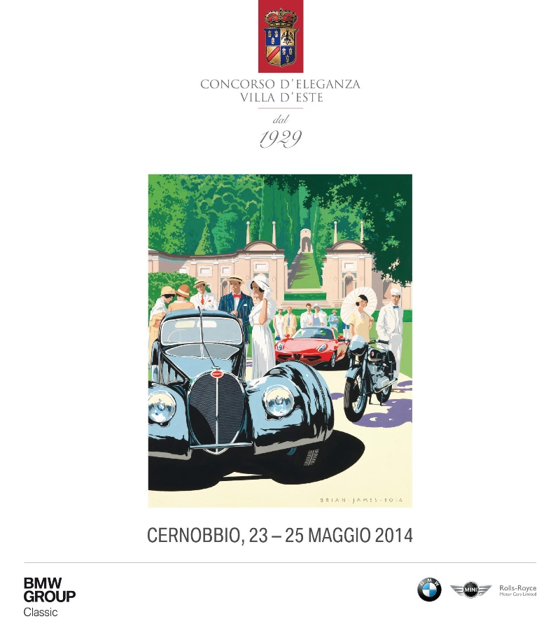 Glittering past, fascinating future: Concept cars and prototypes at the Concorso d'Eleganza Villa d'Este 2014.