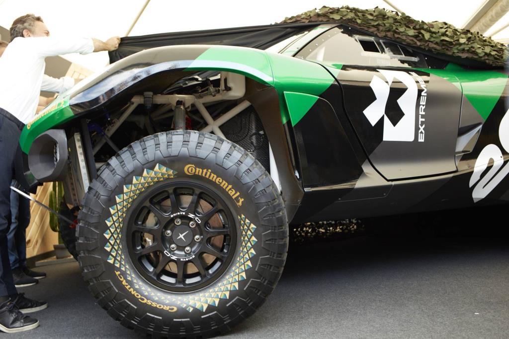 World Premiere Of Extreme E Electric SUV With Continental Tyres At Goodwood Festival Of Speed
