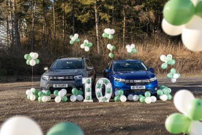 Dacia celebrates a decade of redefining the essentials in the UK