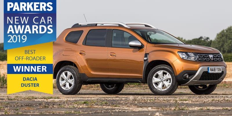 All-New Dacia Duster Wins Best Off-Roader In Parkers New Car Awards