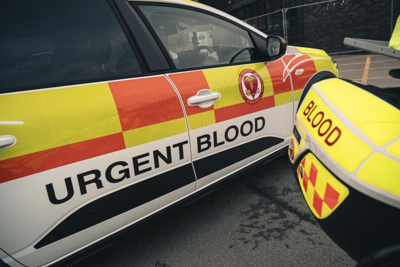 Dacia Jogger helps Blood Bikes deliver 'a positive' and vital service to NHS hospitals and patients