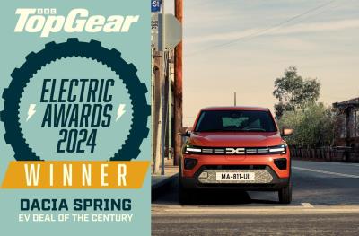 All-New Dacia Spring Awarded 'EV Deal of the Century' by TopGear.com