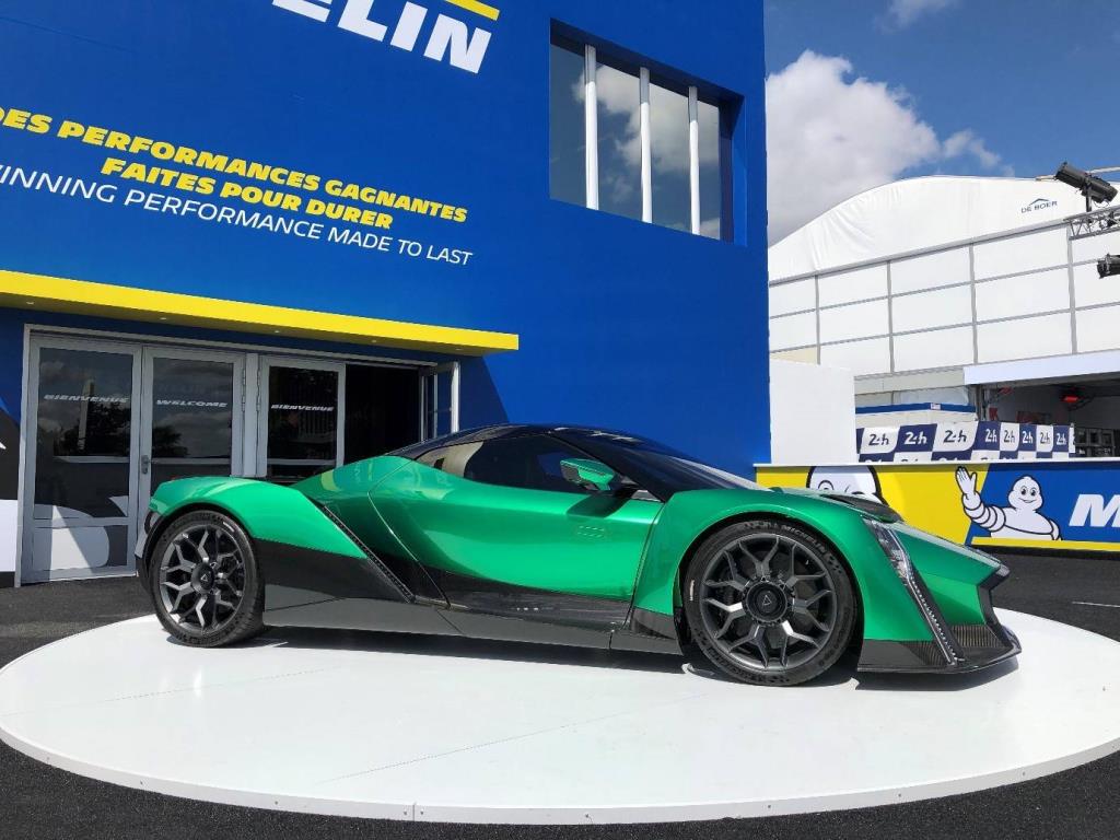 Dendrobium D-1 Stuns As First Electric Hypercar To Be Shown At The Le Mans 24 Hours With Michelin