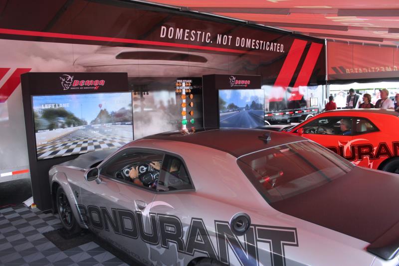 Dodge Invites Enthusiasts To Test Their Skills On Dodge Challenger SRT Demon Simulators