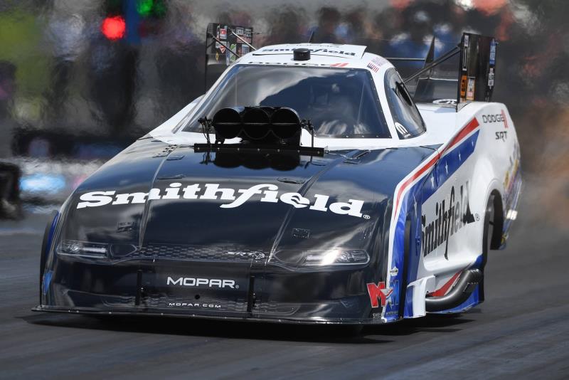 Hagan Powers Dodge Charger SRT Hellcat from No. 1 Qualifier to Runner-up Finish at Virginia NHRA Nationals