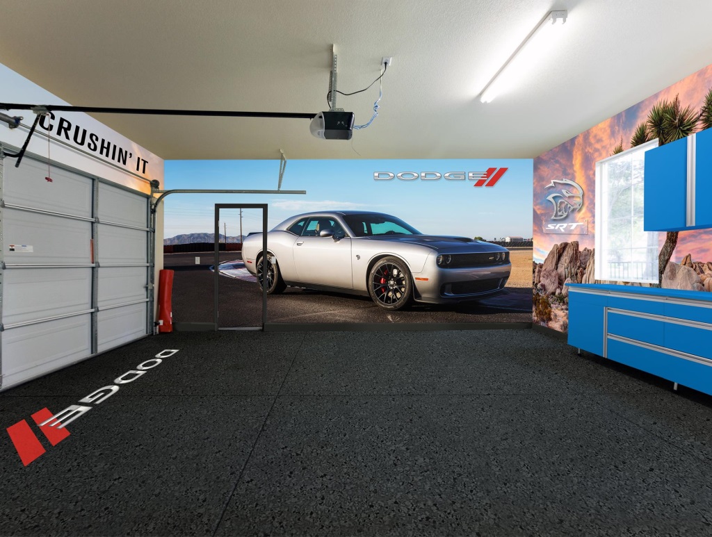 DODGE EXPANDS ITS PARTNERSHIP WITH FATHEAD AND TAKES BUILDING THE ULTIMATE DODGE CUSTOMIZED SPACE TO A NEW LEVEL