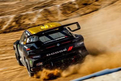 Dodge Hornet R/T FC1-X Driver Bakkerud Records Double Dodge Wins in Group E Nitrocross Action at Utah Motorsports Campus