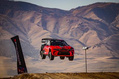 Dodge Hornet R/T FC1-X Driver Bakkerud Records Double Dodge Wins in Group E Nitrocross Action at Utah Motorsports Campus