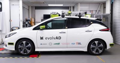 evolvAD: Nissan-backed research project to bring autonomous mobility to UK residential and rural roads