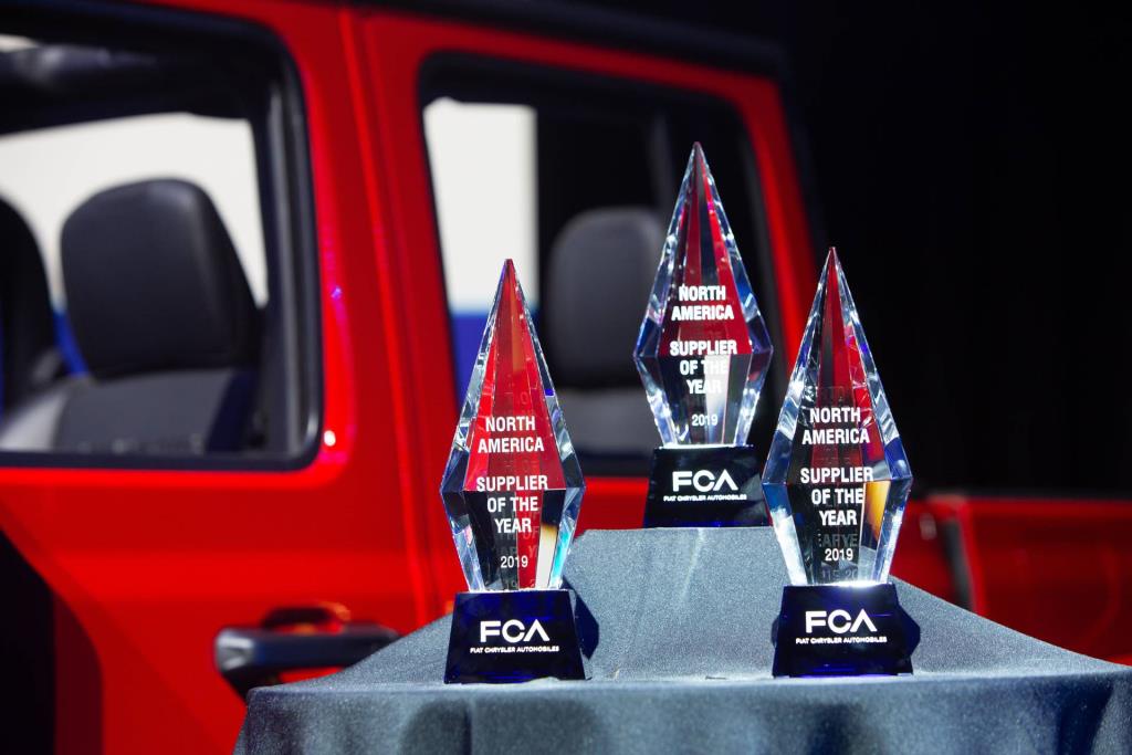 FCA Celebrated 19 North American Suppliers At 2019 Annual Supplier Conference And Awards