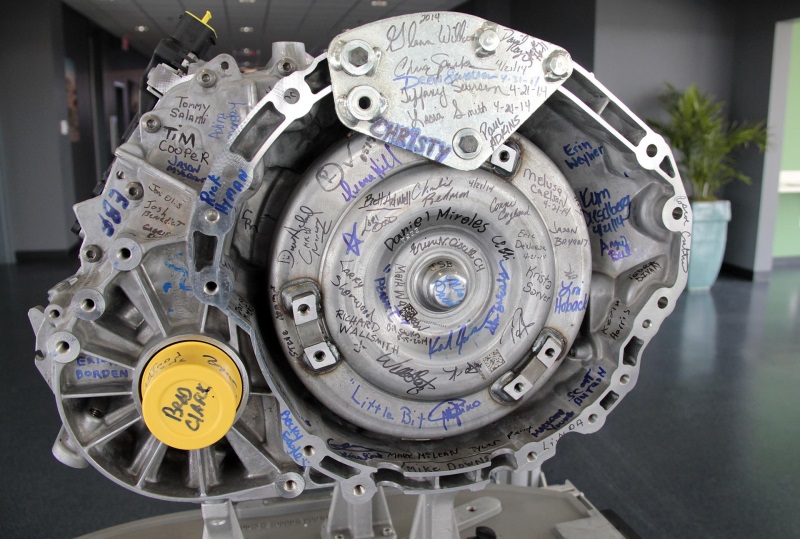 TWO FCA US INDIANA FACILITIES CELEBRATE ONE MILLIONTH NINE-SPEED PRODUCED