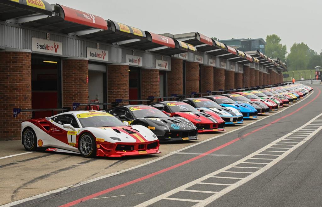 Ferrari Challenge United Kingdom Launches At Brands Hatch
