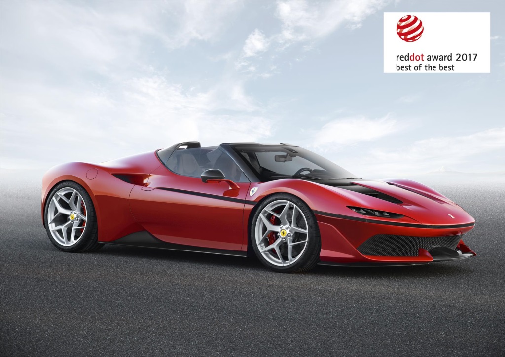 Ferrari Takes The Red Dot: Best Of The Best Design Award For The Third Year  Running