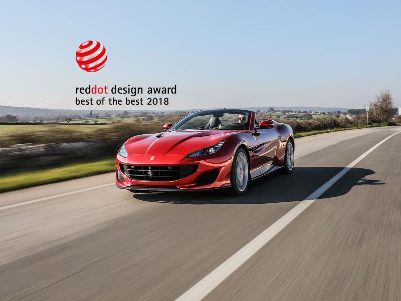Ferrari Takes The 'Red Dot: Best Of The Best' Design Award For The Fourth Year Running