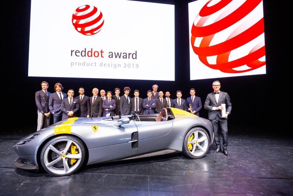 The Ferrari Design Team Is Officially Named Red Dot: Design Team Of The Year 2019