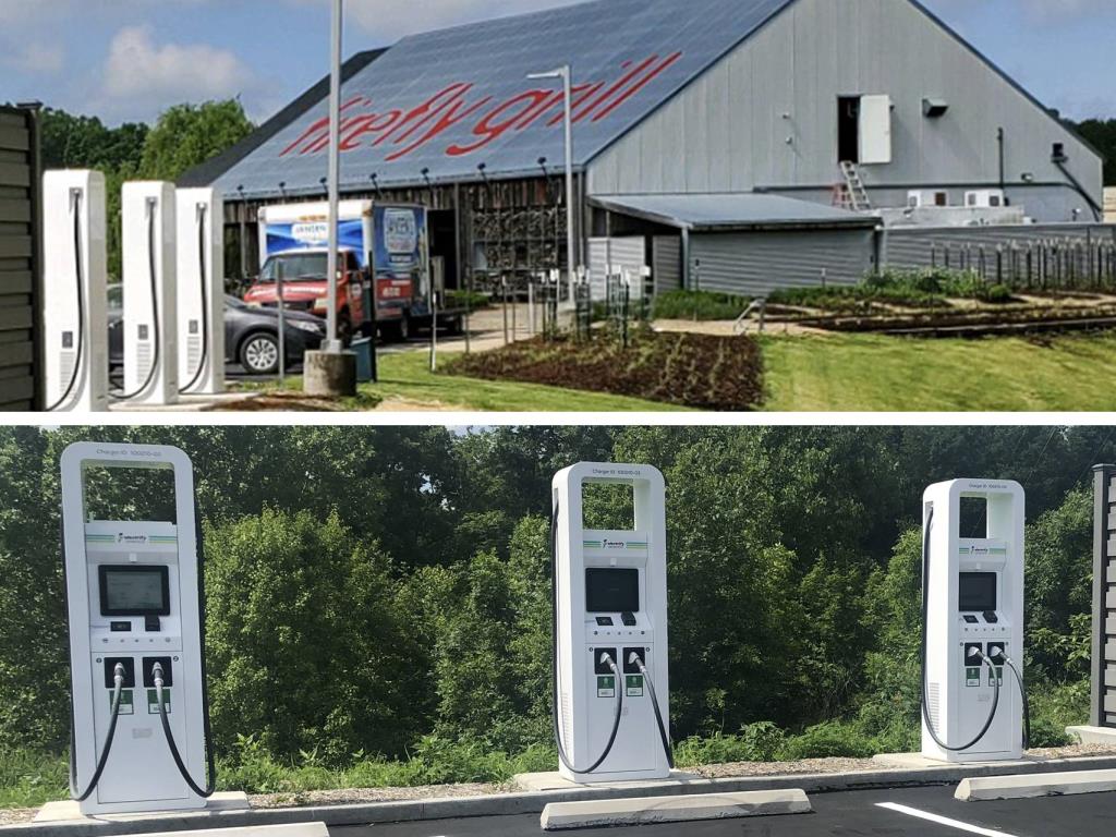 Firefly Grill Joins Electrify America's Electric Vehicle Charging Network