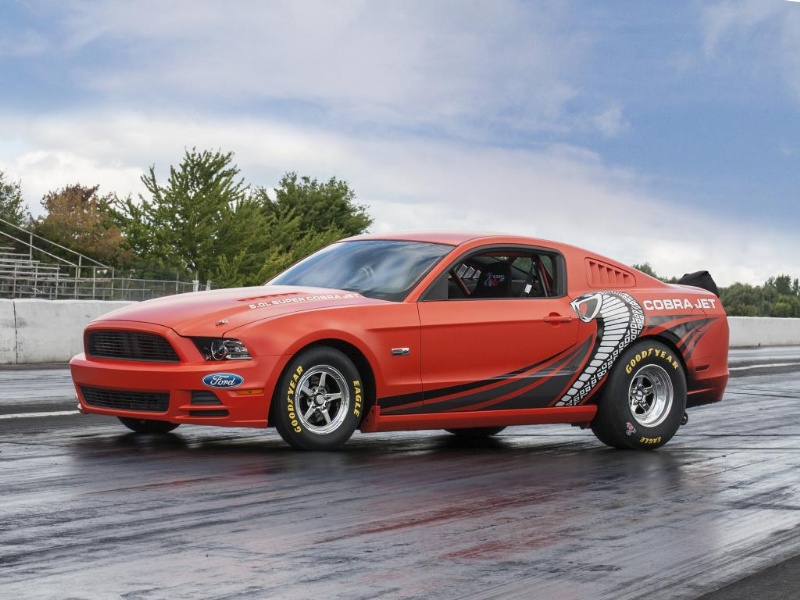 Ford To Auction Prototype Of The 2014 Mustang Cobra Jet For National Multiple Sclerosis Society At Barrett-Jackson