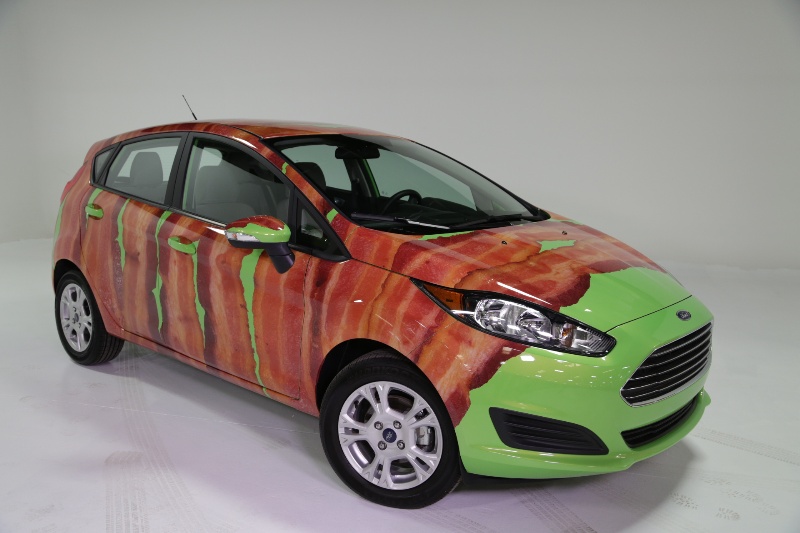 Ford Introduces First Bacon-Wrapped Car, Satisfying Even The Most Insatiable Appetite