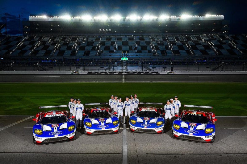 Ford Chip Ganassi Racing Ready To Take On Rolex 24 At Daytona