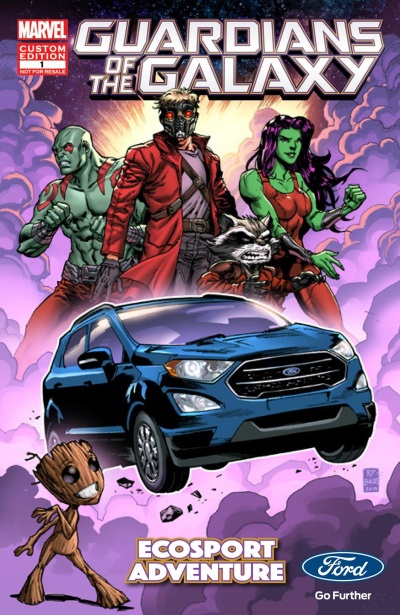 All-New Ford Ecosport Rockets Into Marvel Studios' 'Guardians Of The Galaxy Vol. 2'