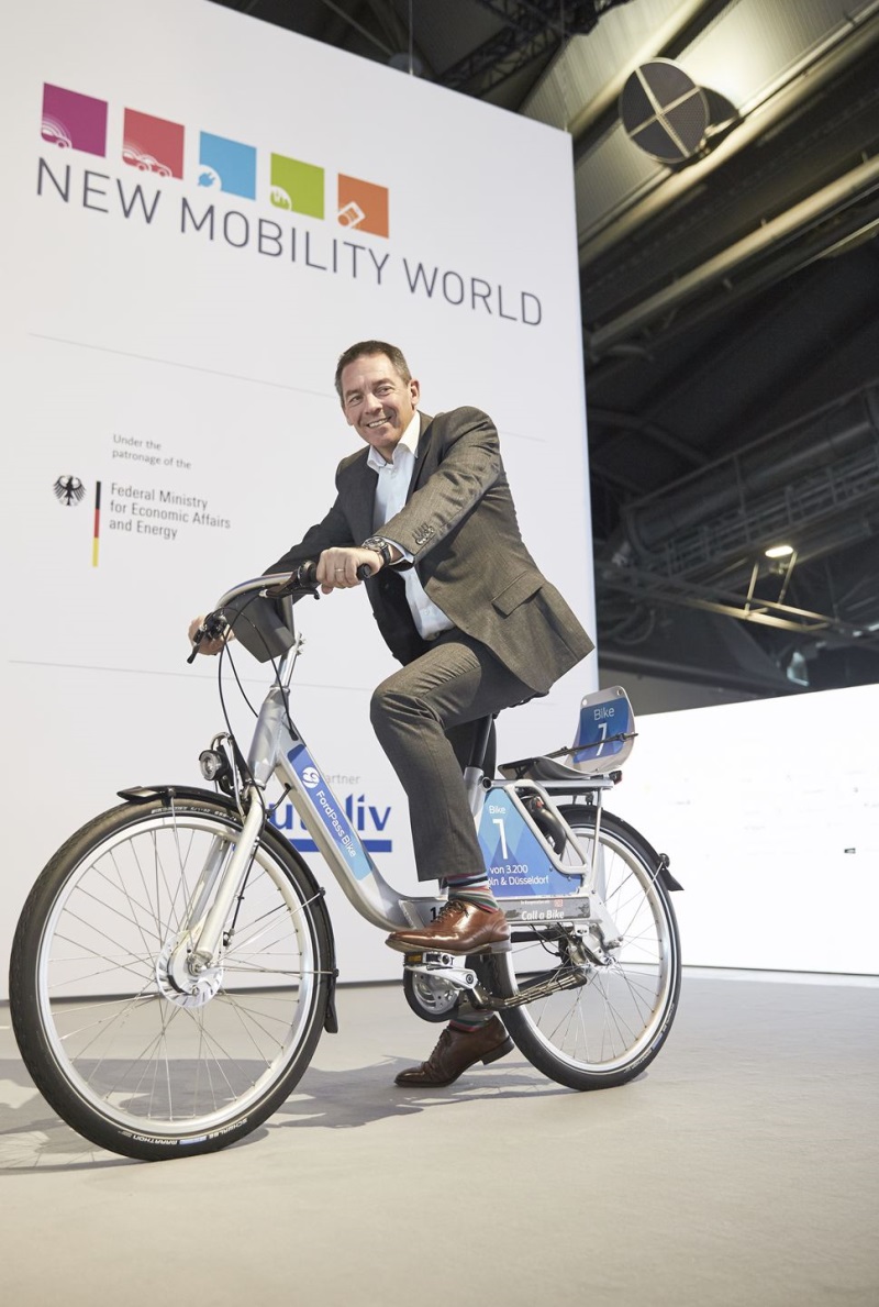 Ford Of Germany And Deutsche Bahn Connect Collaborate On German Bike Sharing Service