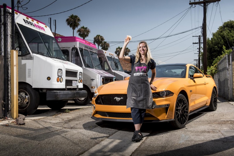 Orange Is The New Snack: Ford Creates Mustang-Inspired Orange Fury Ice Cream Sandwich From Coolhaus