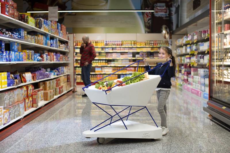 'Self-Braking Trolley' Could Help To Make Supermarket Shopping A Less Stressful Experience For Parents