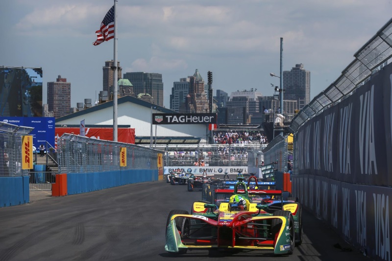 Formula E In New York: Audi Driver Di Grassi Makes Up Ground