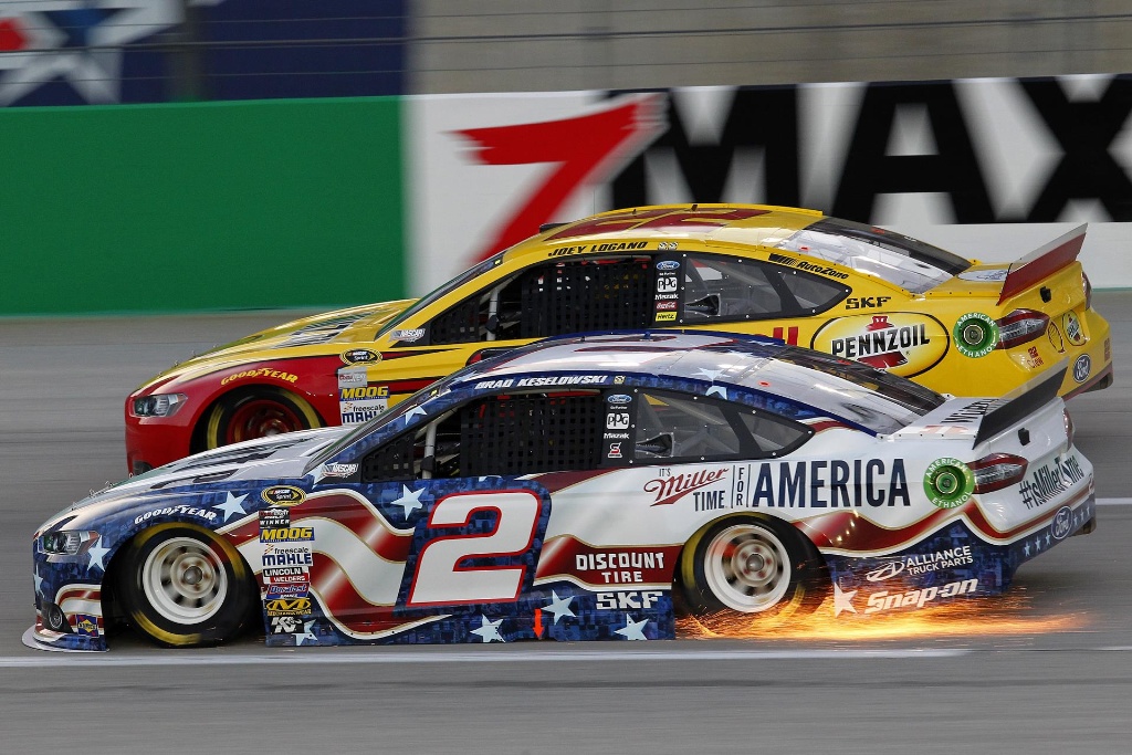 FUSION WINS FIRST NASCAR SPRINT CUP SERIES RACE AT KENTUCKY SPEEDWAY AS BRAD KESELOWSKI DOMINATES
