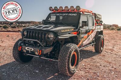 Barrett-Jackson to Auction Custom 2023 Jeep Gladiator Rubicon 4×4, Life-Size Version of the Mattel RealTruck Toy, to Benefit Building Homes for Heroes