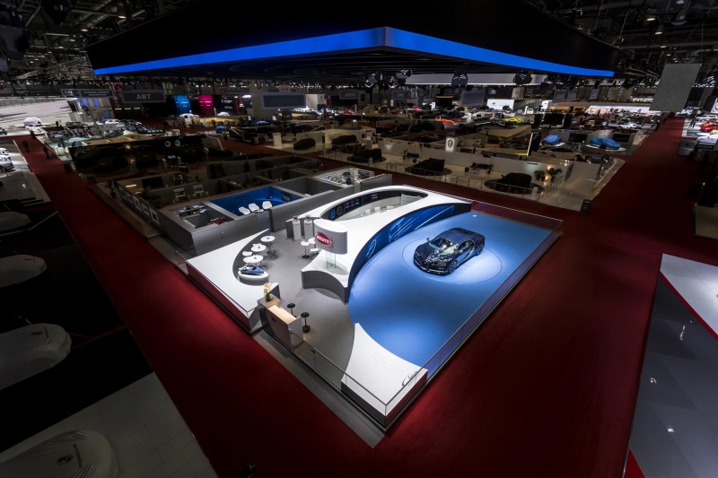 Geneva International Motor Show 2017: Bugatti Honoured For Best Stand Design