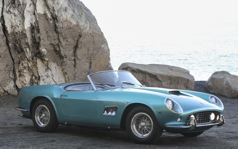 1962 Ferrari 250 GT SWB California Spider to Lead Gooding & Company's Amelia Island Auctions Alongside Stable of the Finest Ferraris
