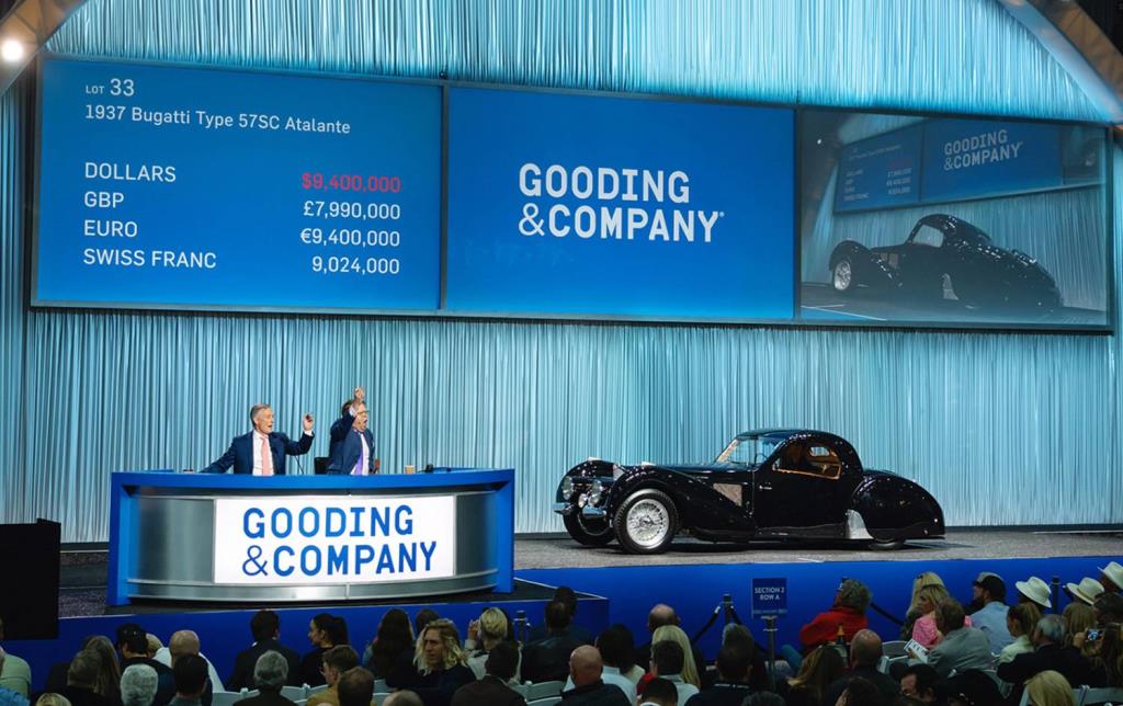 Gooding & Company Concludes Its 18th Annual Pebble Beach Auctions, Realizes over $109 Million in Total Sales