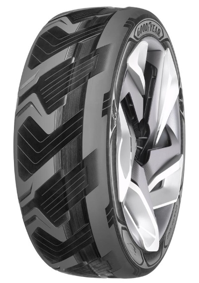 GOODYEAR CONCEPT TIRES OFFER A GLIMPSE OF THE FUTURE