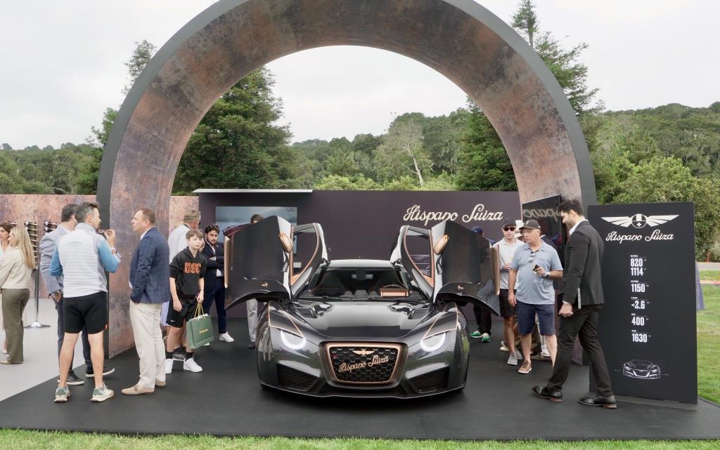 The Hispano Suiza Carmen Boulogne shines at the Monterey Car Week