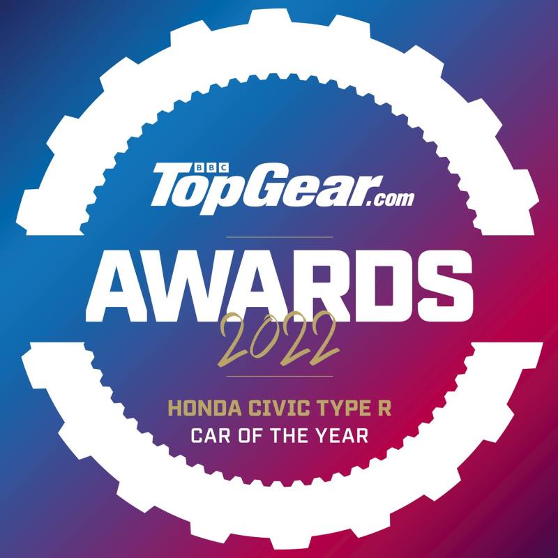 Honda Civic Type awarded Car of the Year Award at the 2022 TopGear.com Awards |