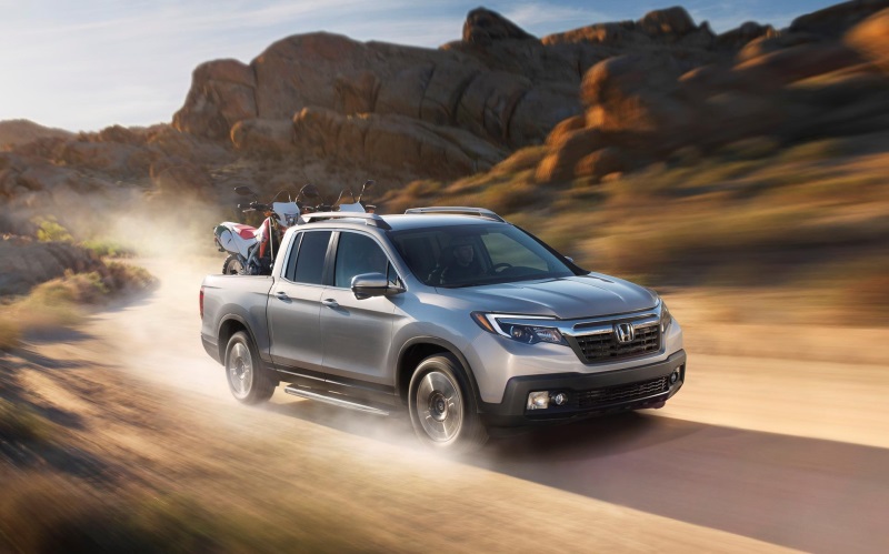 2017 HONDA RIDGELINE IS THE FIRST AND ONLY PICKUP TRUCK TO EARN TOP SAFETY PICK+ RATING FROM IIHS
