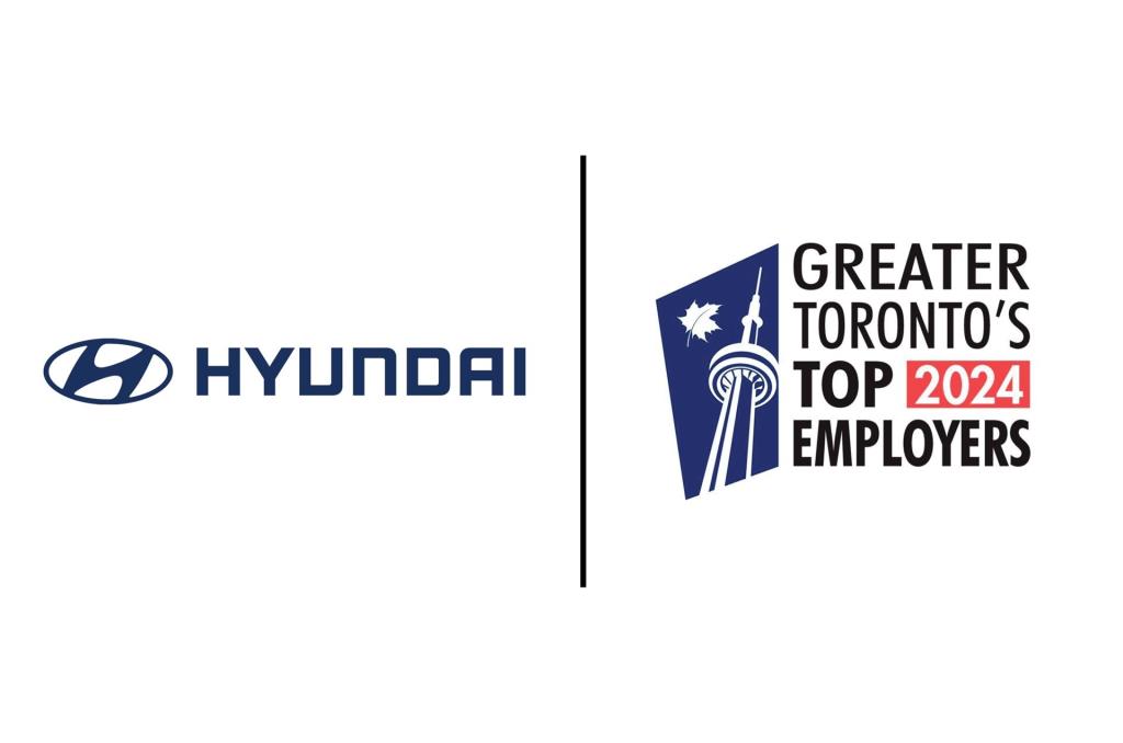 Hyundai Auto Canada recognized among Greater Toronto's Top Employers for 2024