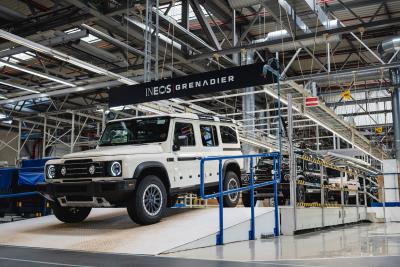 INEOS Automotive begins production of Grenadier 4x4s for North America