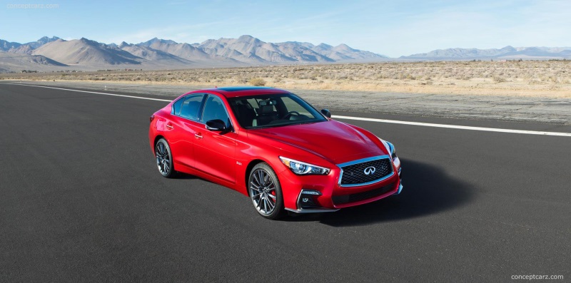2018 Infiniti Q50 Makes Its North American Debut At The 2017 New York International Auto Show