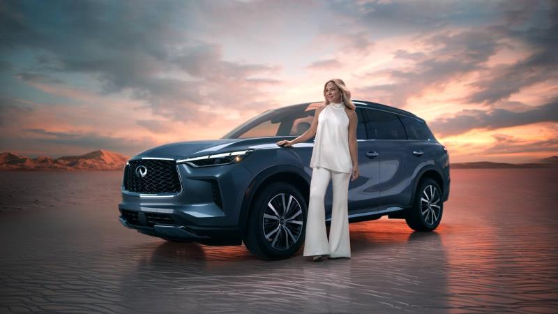 All-new 2022 INFINITI QX60 makes a global Hollywood entrance and Conquers Life in Style with Kate Hudson