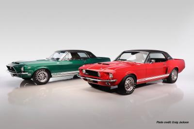 Craig Jackson Makes Automotive History Today with Unveil of Restored 1967 Shelby Mustang GT500 EXP 'Little Red'