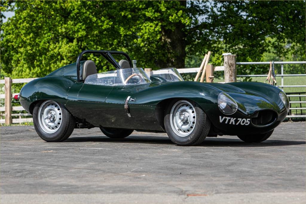 A No Ordinary Jaguar D-Type Recreation Leads The Sale Of A Private Collection