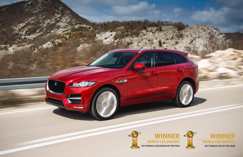Jaguar F-Pace Voted 2017 Best And Most Beautiful Car In The World